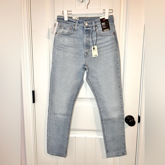NWT Levi’s 501 Skinny Jean - Tango Light / Denim - Picture 1 of 10